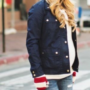 Jcrew Downtown Field Jacket Navy